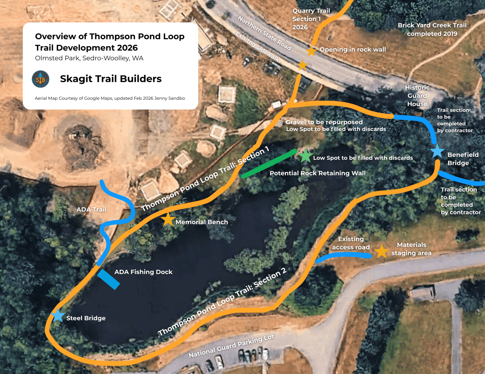 Trail Update: Thompson Pond…here we&nbsp;come!
